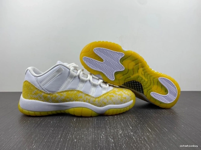 Yellow WMNS AH7860-107 Snakeskin Low 11 Air Jordan 0825